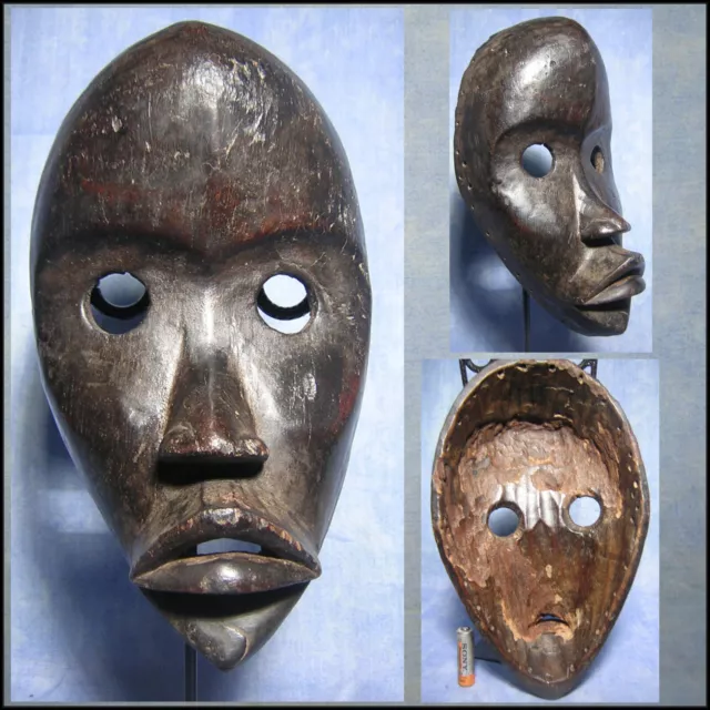 MASQUE DAN côte d'ivoire AFRICANTIC art africain ancien  primitif AFRICAN MASK