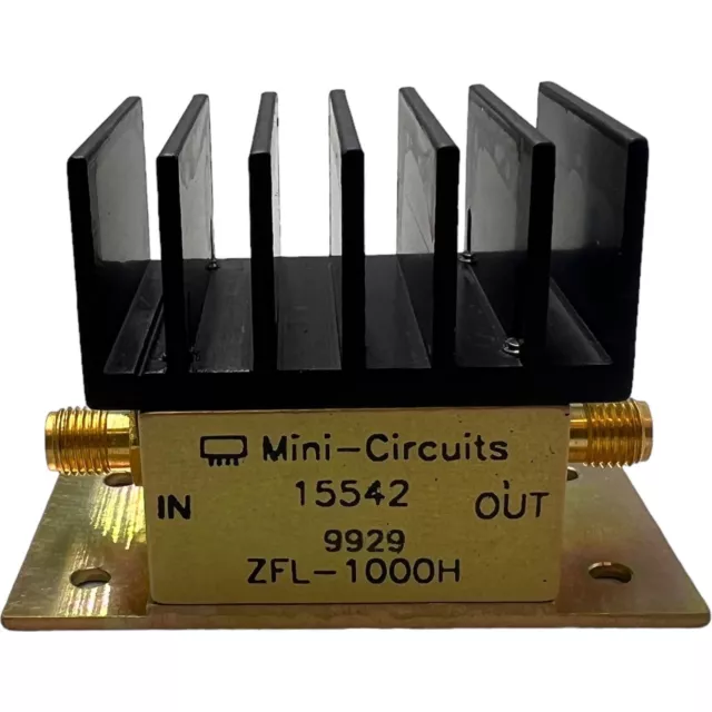 ZFL-1000H Mini Circuits RF Amplifier 10-1000Mhz 15V