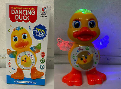 Dancing Duck Toys Musical Lighting Doll Educational Gifts Kids Interactive New