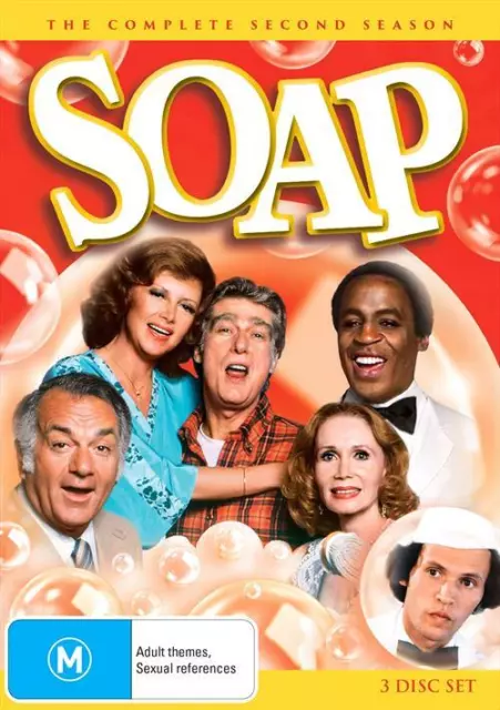 Soap : Season 2 (DVD, 1979) 3 Disc Set Brand New NTSC Region 4