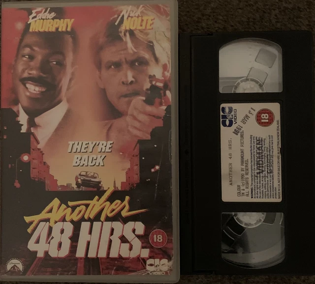 ANOTHER 48 HOURS (Eddie Murphy/Nick Nolte) - VHS VIDEO BIG BOX - EX