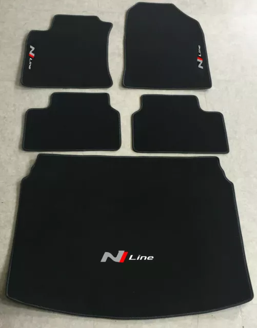 MP Premium Velour Fußmatten passend für Hyundai Tucson 4 IV NX4 ab
