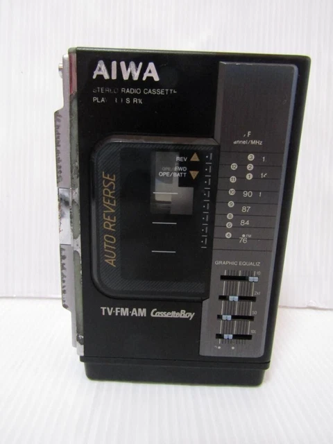AIWA  CassetteBoy  HS−R10 JUNK AIWA HS-R10 Stereo Cassette Player Walkman Vintage