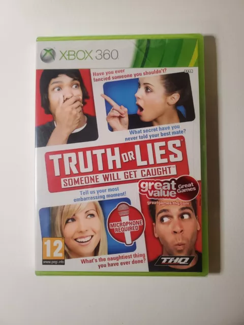 Truth or Lies Xbox 360 NEW & SEALED FREE SHIPPING ✅
