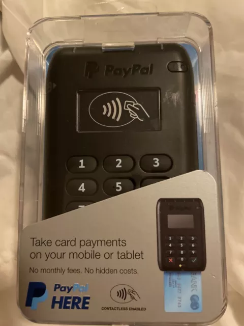 PayPal  Here Contactless Chip and Pin Card Reader