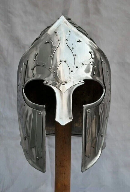 Medieval Armor Lotr Gondor Helmet LARP SCA Steel Viking helmet 18 Guage