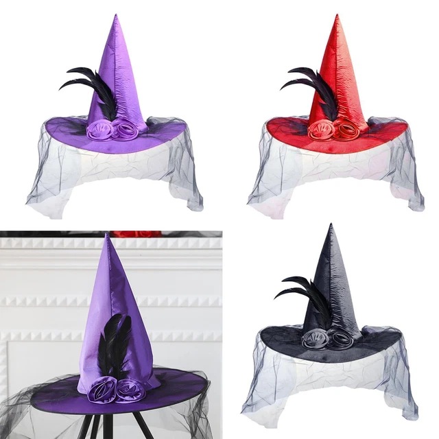 Chapeau de Costume pour Hommes et Femmes - Accessoire de Photo pour Halloween
