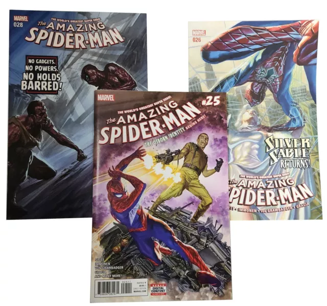 US-Comicpack The Amazing Spider-Man #25 #26 #28 Lot | Marvel | 2015 | eng | SPK