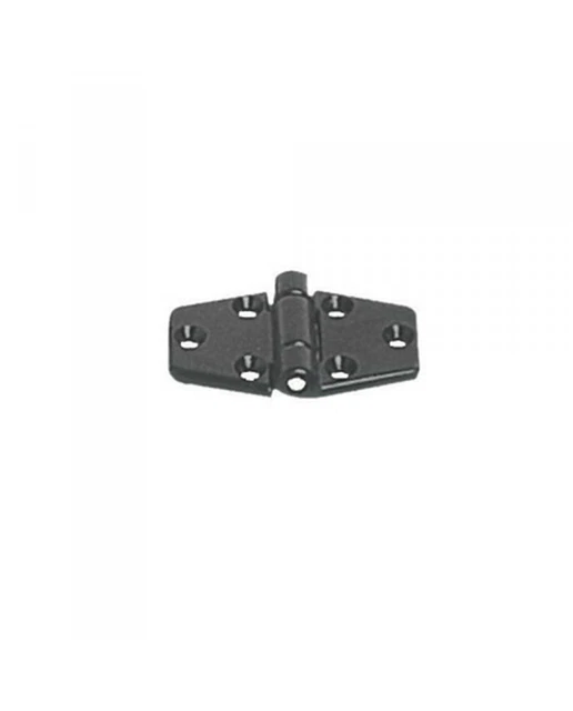 Charnière nylon 65x40mm - noir