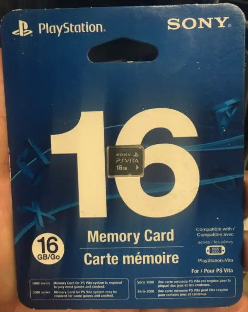 PS Vita 16GB Memory Card - Sony PlayStation Vita New Sealed! OFFICIAL USA