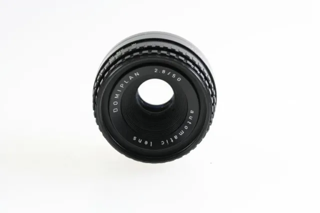 Domiplan Automatic Lens 2.8/50 50mm 50 mm 1:2.8 2.8 M42