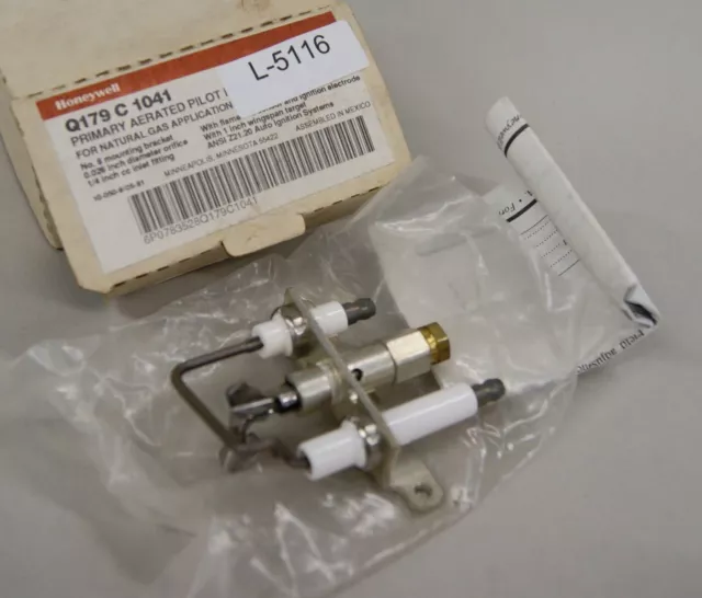 Honeywell Q179C1041 Primary Aerated Gas Pilot Assy, New in Box, NOS, L-5116