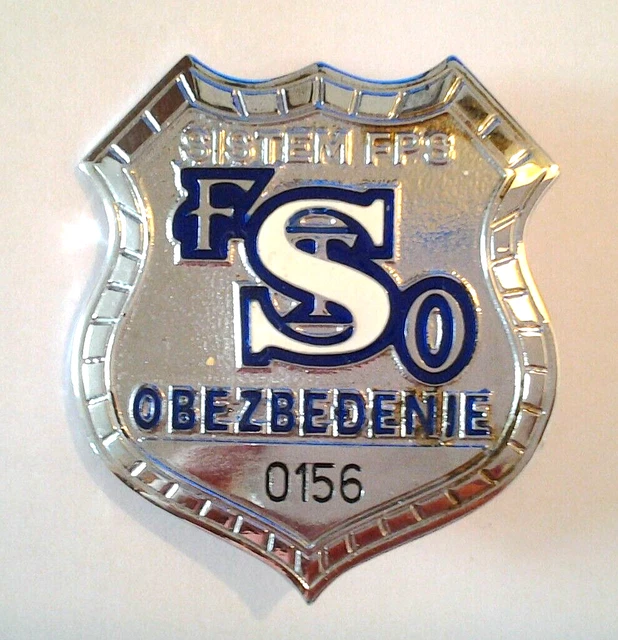 System Security Sistem Fps Fso Obezbedjenje 0156 Badge