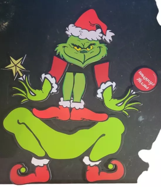 Christmas Tree Ornament Decor Grinch Stole Christmas Topper Head Arms Legs