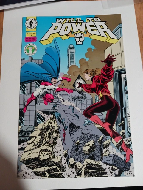 Will To Power #9 1994 NM Dark Horse Comics by Barbara Kesel Jerry Ordway Comic