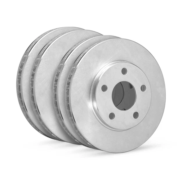 R1 Concepts Front Rear Brake Rotor Kit  Brake Rotors  Brake Disc Wfpn2 69000
