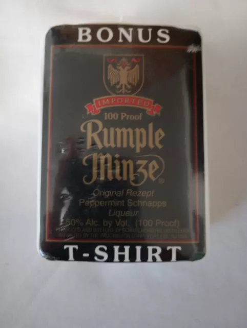 Vintage Rumple Minze Promotional Bonus Full Size T-Shirt NEW SEALED