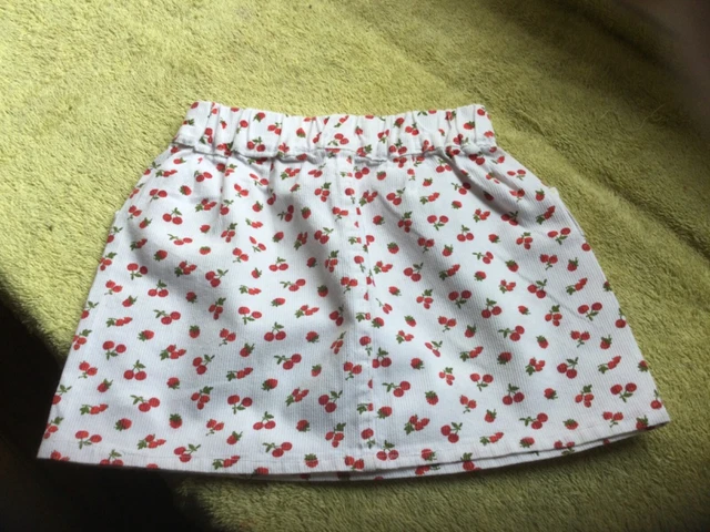 Jupe broderie anglaise fille (3-12A