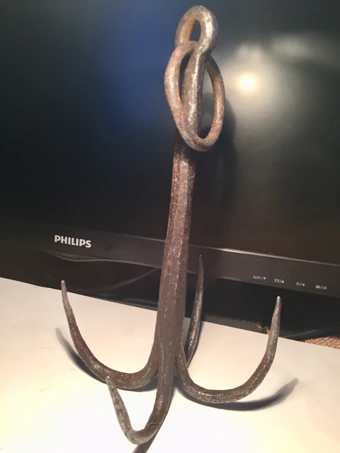 Antica Ancora Ancoretta Forgiata A Mano 28 Cm