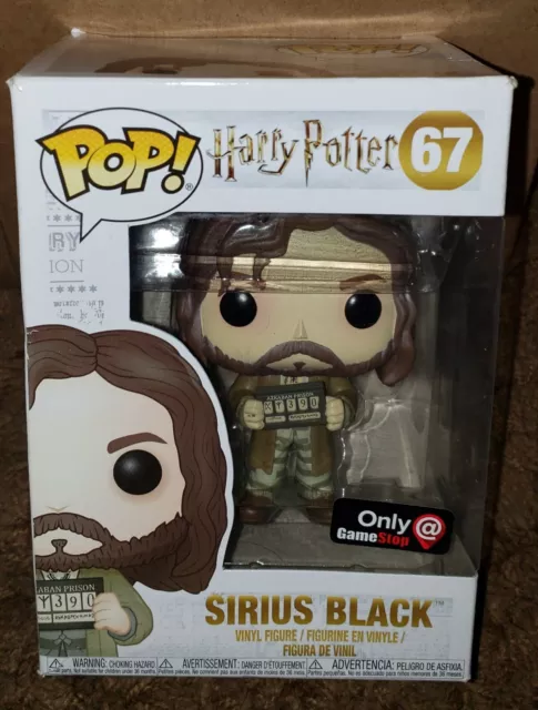 Funko Pop! Harry Potter - Sirius Black Prisoner #67 GameStop Exclusive