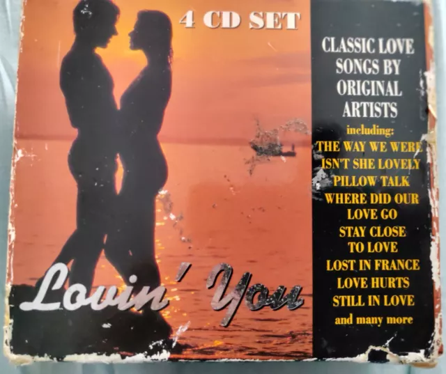Lovin You 4 CD Set The Real Thing Dollar Sandy Shaw Candi Station Elkie Brooks