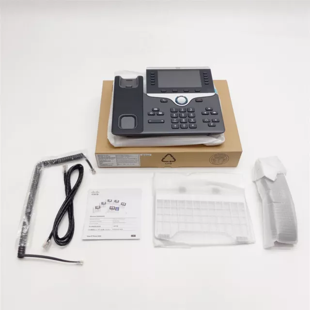 Cisco 8841 CP-8841-K9 V09 VoIP IP Color LCD Display Charcoal Business Phone NEW