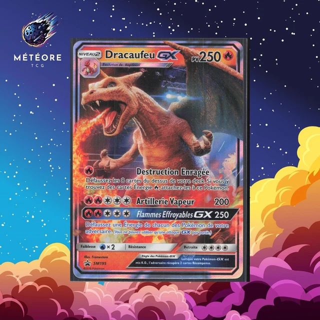Lot De 55 Cartes Pokémon FrançAis Feuille D'Or - Dracaufeu GX VMAX - Cartes Rares Et Collection - Cadeau Idéal