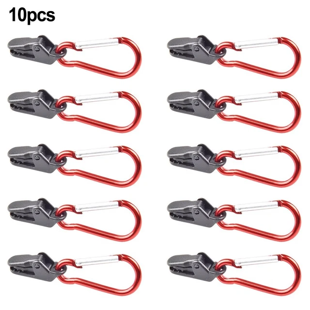 Lot De 6 Clips Requin Pour Bâches - Fixation Solide Pour Tentes, Auvents, Couvertures De Voiture