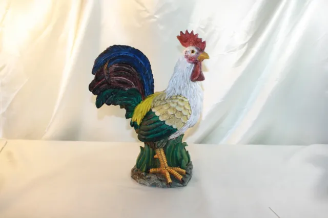 Vintage Rooster Figurine, Rooster Decor, Farmhouse Kitchen Decor, Cottage Core