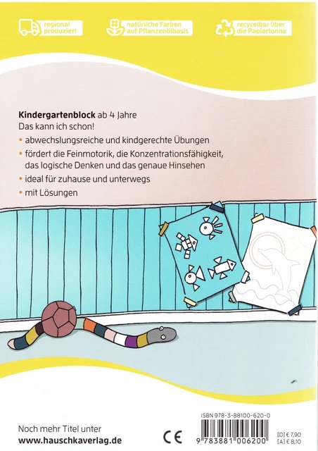 Kindergartenblock ab 4 Jahre - Das kann ich schon! von Ulrike Maier 2
