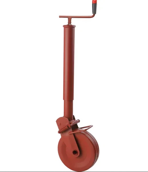 Stützrad mit Stahlblechrad 1500 kg Stützlast 240 mm Spindelhub Anhänger Trecker