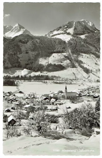 AK PK HINDELANG im Hochallgäu Sesselbahn am Imbergerhorn ungelaufen