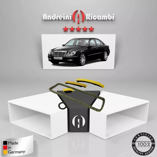 Kit Distribuzione A Catena 5 Pezzi Mercedes Classe E200 Cdi (W211) 75Kw 2003 ->