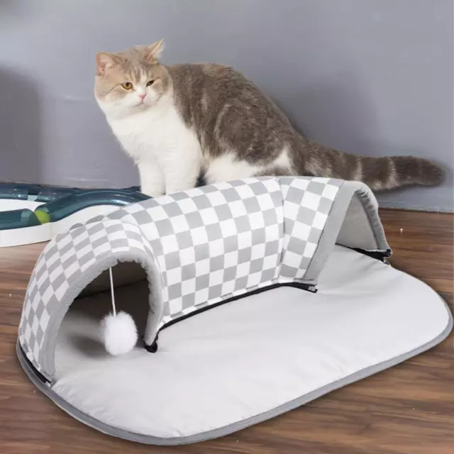 Pet Cats Play Tunnel and Bed for Small Medium and Large Cats Other Pets Bunny