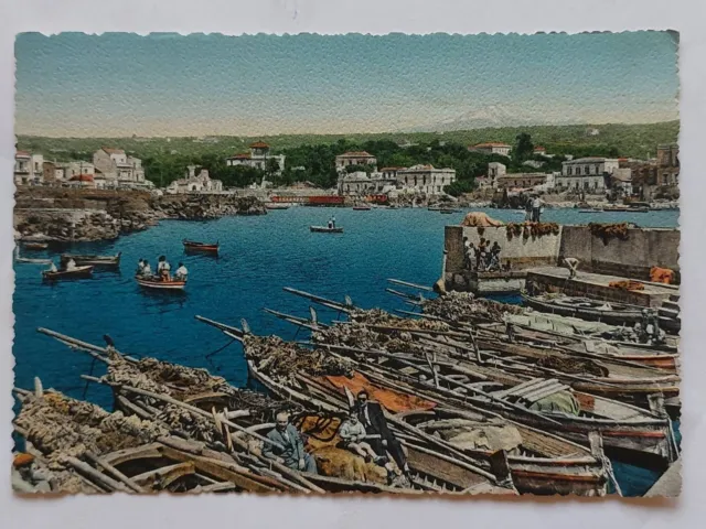 CATANIA - Ognina , Porto Ulisse , vg 1957 f.g. Animata