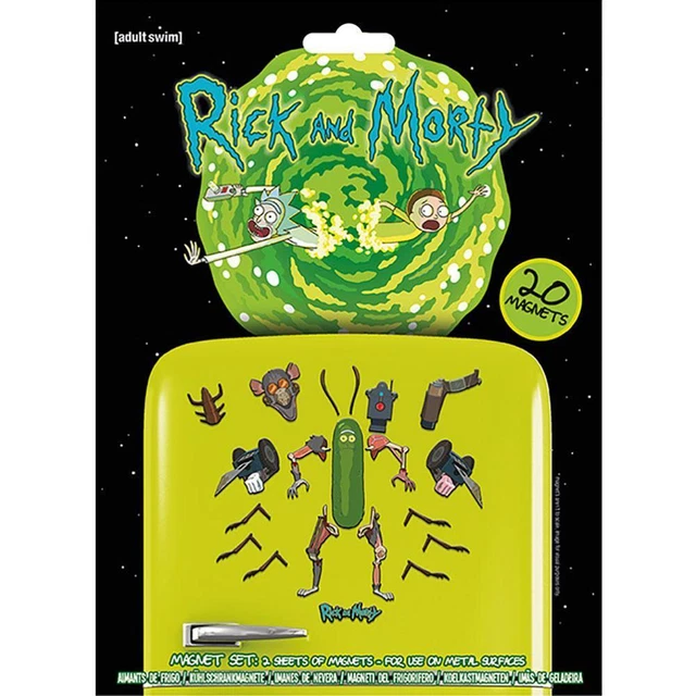 Rick And Morty  Juego de imanes para la nevera (TA4764)