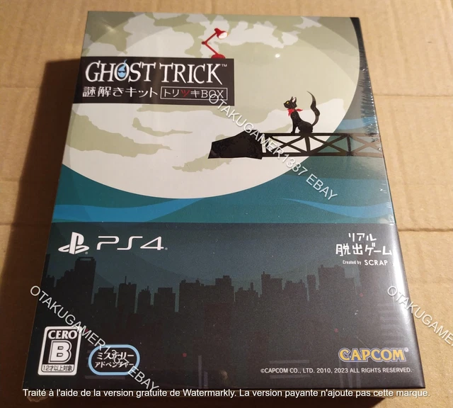 Ghost Trick: Phantom Detective For Nintendo Switch (Japan Import) Multi-Language EN FR DE ES IT KR Factory Sealed