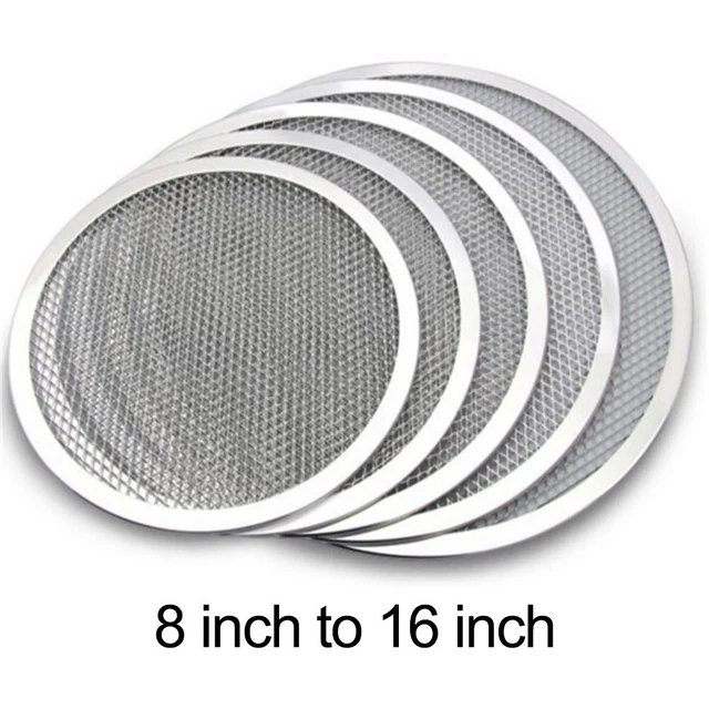 Piatto per pizza in alluminio premium 8 pollici riscaldamento uniforme non tossi