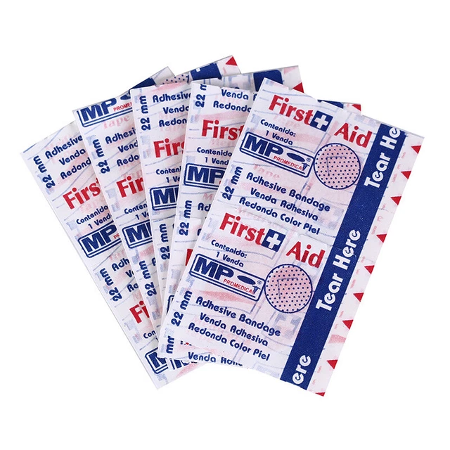 100pcs/box flexible band aid plaster health care sterile hemostasis stickers BII