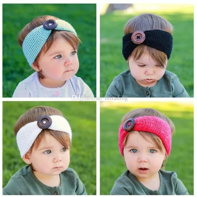 4 X Baby Girl / Women Twist Knitted Headband Hairband Winter Warmer Headwrap