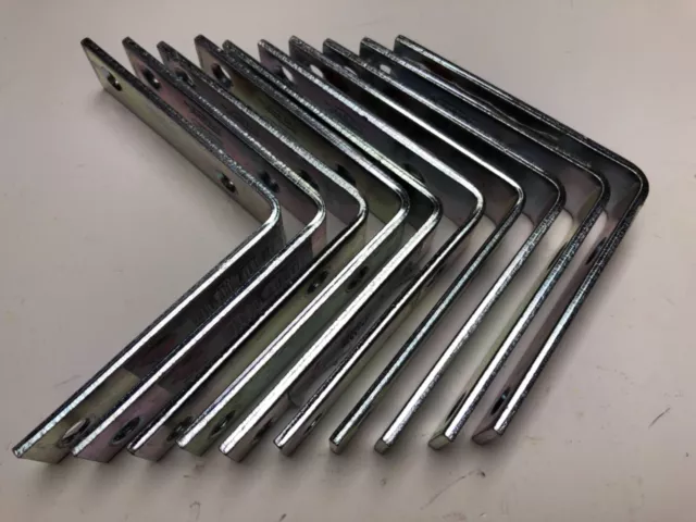 Stanley National Hardware N266-395 Zinc Corner Iron Brace 3" x 3/4" Pack of 10