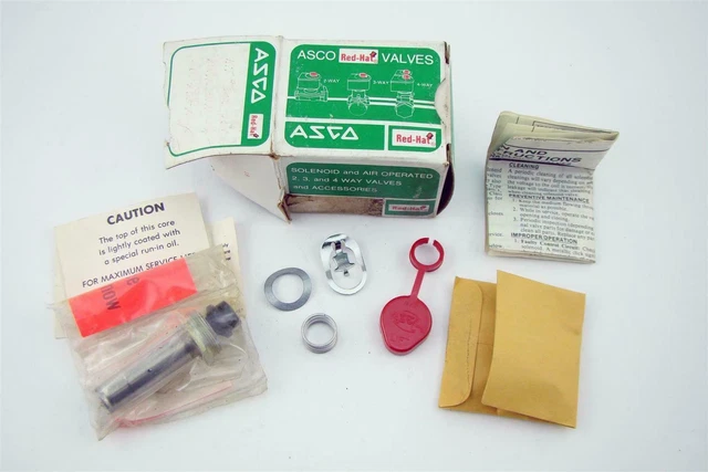 ASCO " Kit de Reconstrucción" para Rojo Sombrero Válvulas 302361