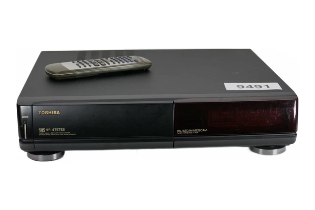 Magnétoscope Philips VR 3469, 3 Têtes VHS Turbo Drive, Noir, Pour Pièces