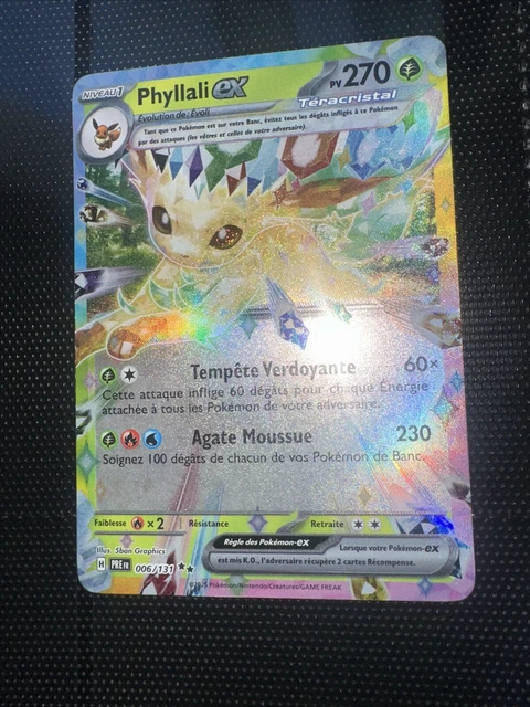 CARTE POKÉMON AQUALI EX 023/131 - Évolutions Prismatiques FR EUR 8,50
