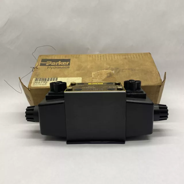 Parker Hydraulic Dual Solenoid Valve D05 120V 5000 Psi  D3W1CNYWH