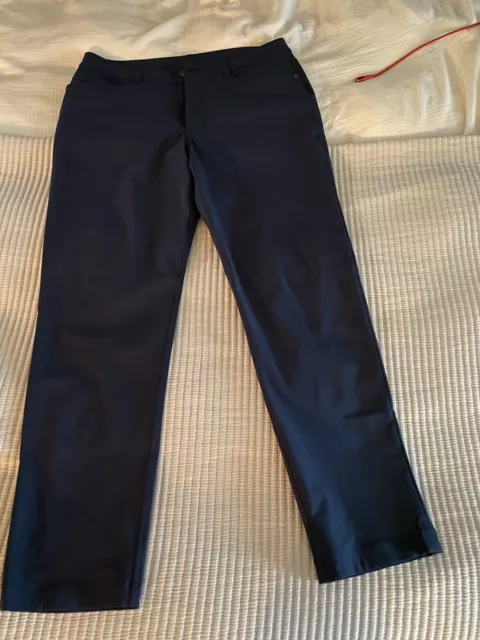 Lulu Lemon ABC Classic-Fit 5Pkt Pant 32L*Warpstreme TRNV 33