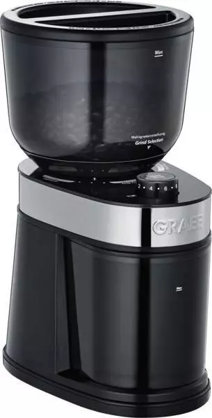 Graef Kaffeemühle CM 202 schwarz130 Watt 18 Stufen