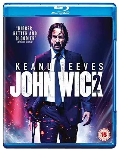 John Wick: Chapter 2 [Blu-ray] [2017] [Region Free] - DVD  VFVG The Cheap Fast