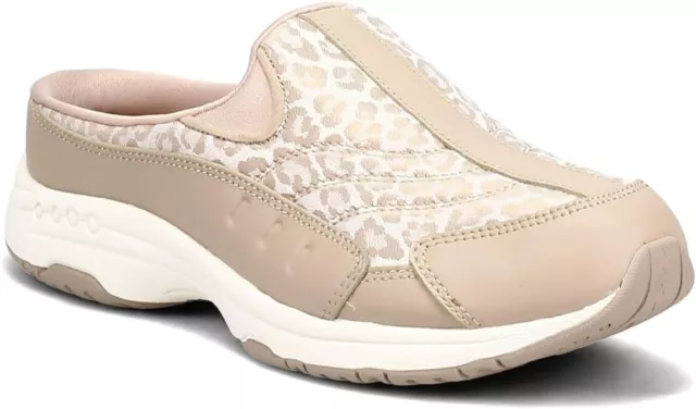 Easy Spirit Womens Traveltime504 Mule Beige 10.5 Pair of Shoes