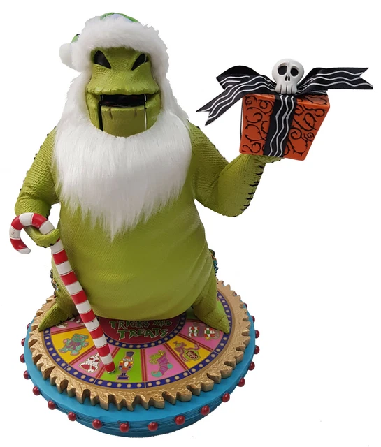 DISNEY STORE OOGIE Boogie Nutcracker Figure Figurine Nightmare Before Xmas Parks £99.99